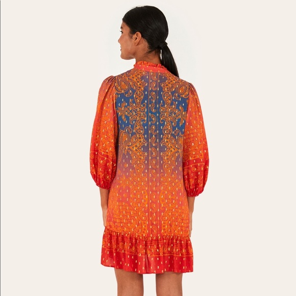 Farm Rio Dreams of Pineapple Dress - Picture 2 of 9